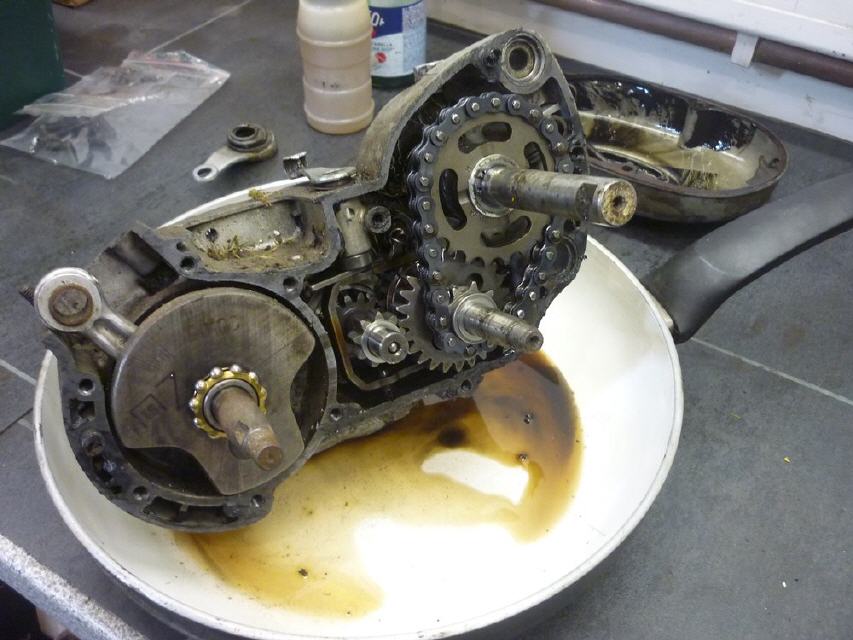 Der Schlachtmotor. Besser als jede Zeichnung